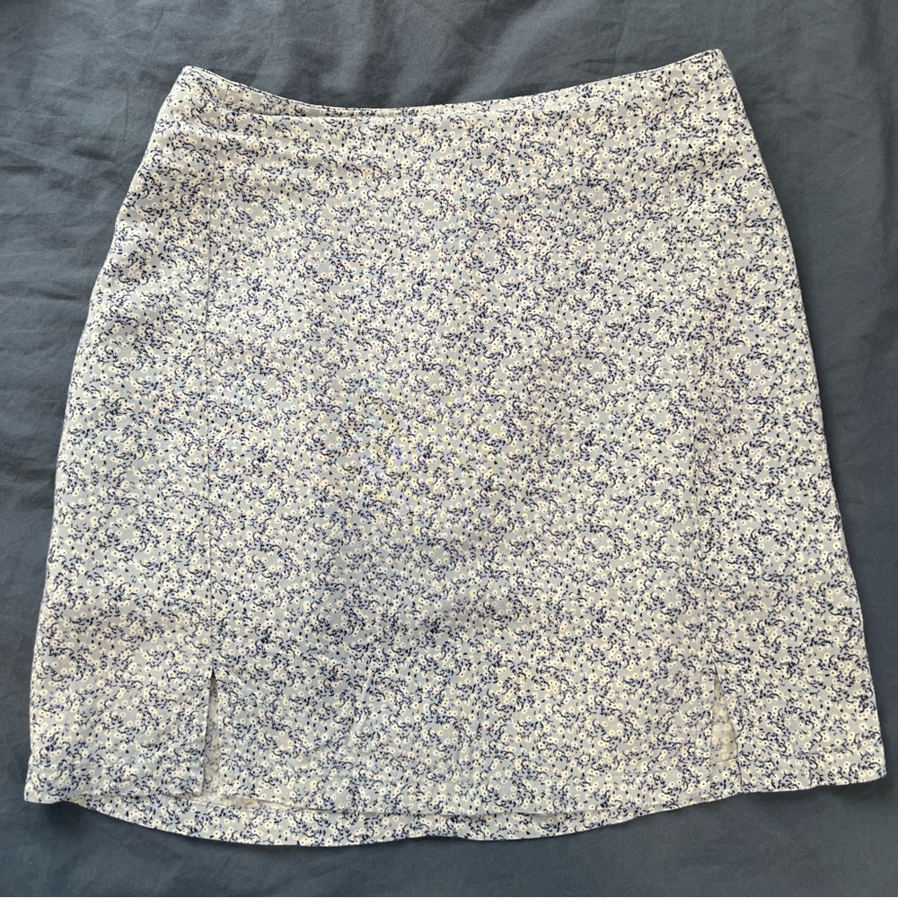 Floral Mini Skirt